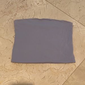 brandy - baby blue tube top